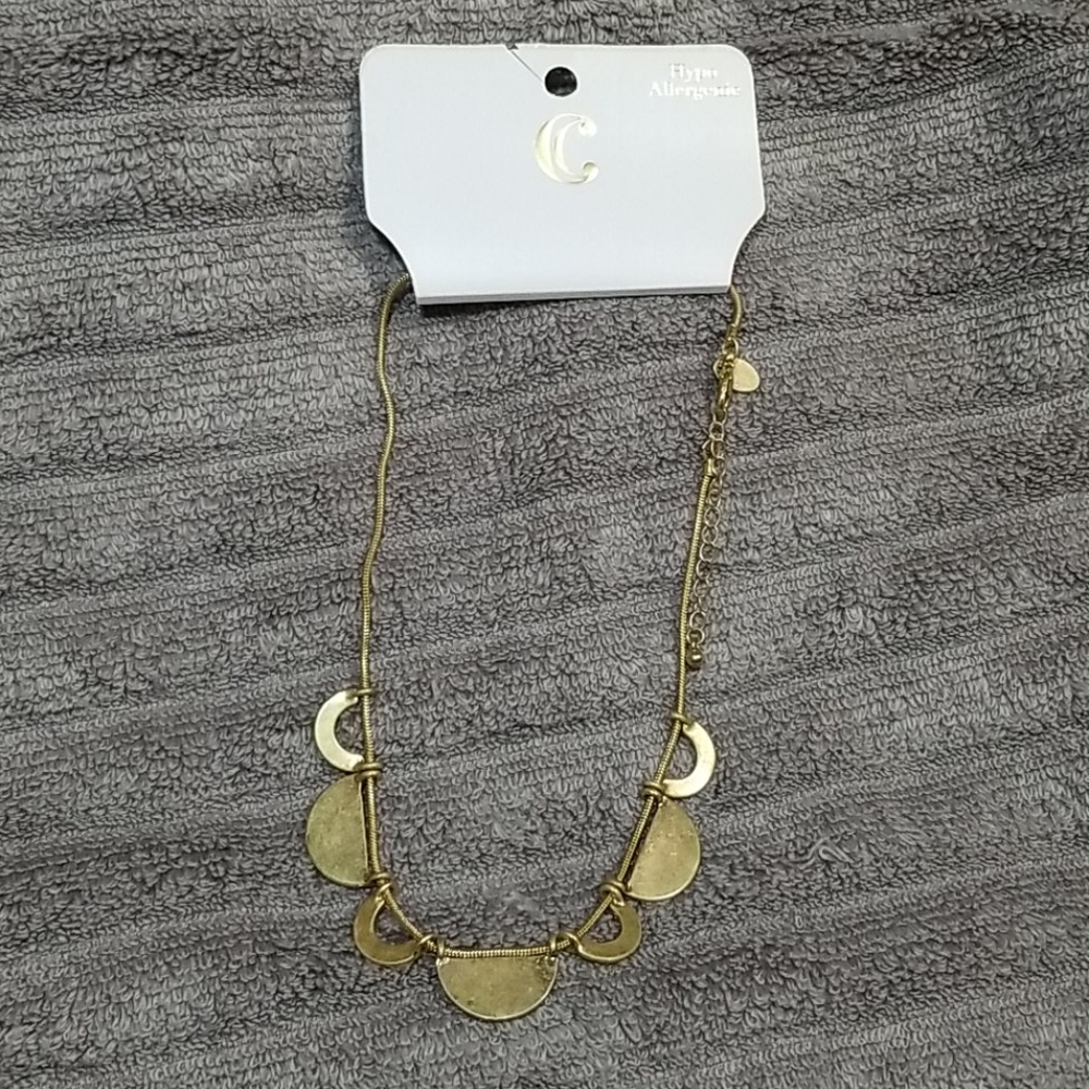 Charming Charlie Gold tone Necklace